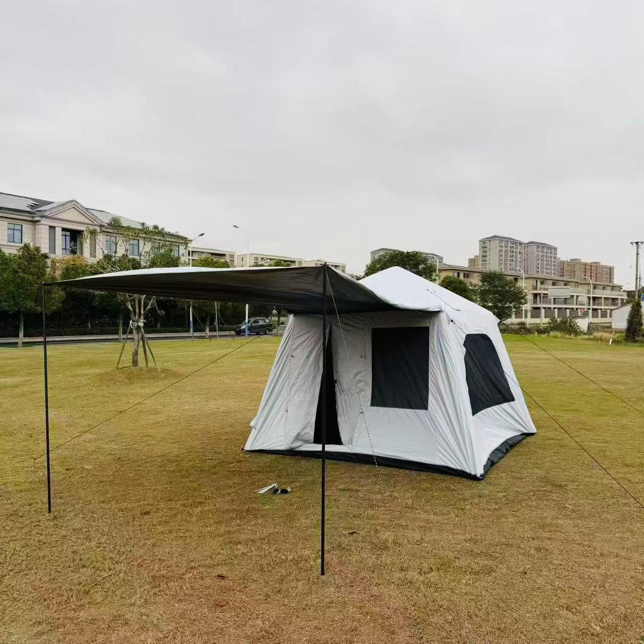 Automatic Inflatable Outdoor Camping Tent - Portable Folding Picnic Tent 5-6 Persons