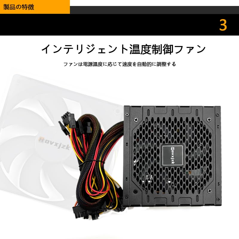 600W Power Supply Unit, 600W-STANDARD- PC Power Supply Unit, High Efficiency, High Durability