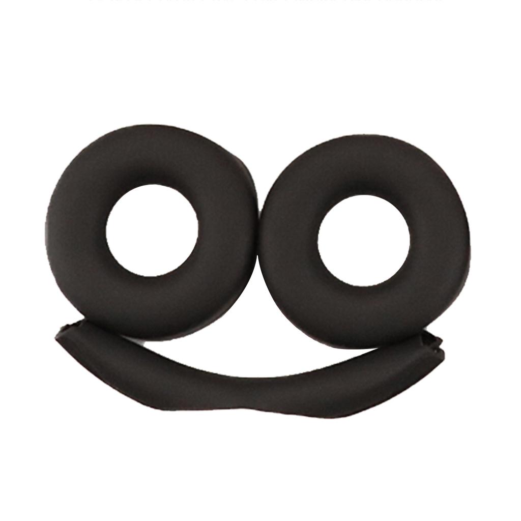 Ersatz-Ohrpolsterbezug für WH CH510 Kopfhörer Verbesserter Komfort und Geräuschisolierung Silikonhülle Schutz
