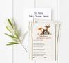 Inkdotpot 50A  Advice CardsA  For Baby Shower Game Gender Neutral Advice For New Mom & Dad Jungle Animals Boy Or GirlA  Party