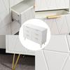 Commode - SOMUBI - Diamond Model - 6 Drawers - Elegant Design - White