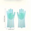 2-in-1 Pet Dog Bath Gloves Pet Silicone Bath Massage Brush Dog Rubbing Bath Supplies