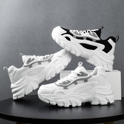 Jesień/zima Damskie Buty Sportowe Buty Modne Casualowe Buty Duży Rozmiar Gruba Podeszwa Podwyższające Damskie Buty Męskie Buty
