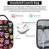 Cartoon Cute Animal Owl Insulated Lunch Bag Resuable Thermal Oxford Lunch Box Portable Cooler Bento Bags for Picnic Beach Travel