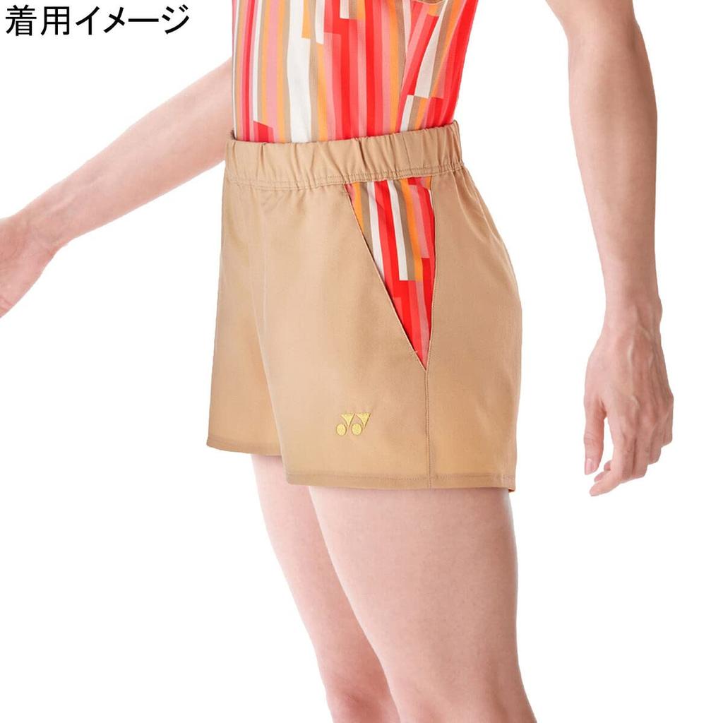 YONEX Crystal Red Shorts L Women's (688)