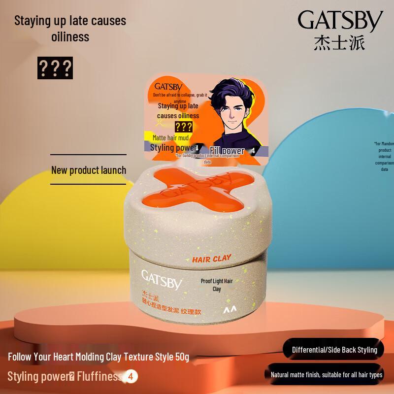 Коллекция средств для укладки волос Gatsby для мужчин