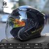 Men's 3/4 Motorcycle Helmet - National Standard Class A, 3C Certified, Electric Vehicle, Summer Safety Helmet