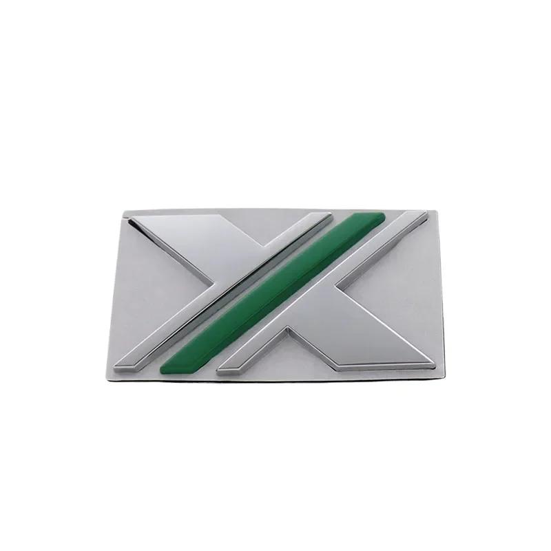 1Pc Car Styling X XPOWER Car Hood Fender Trunk Rear Bonnet Nameplate Decal Emblem Badge Sticker for 5 6 ZS EV GS 350 360 HS EZS