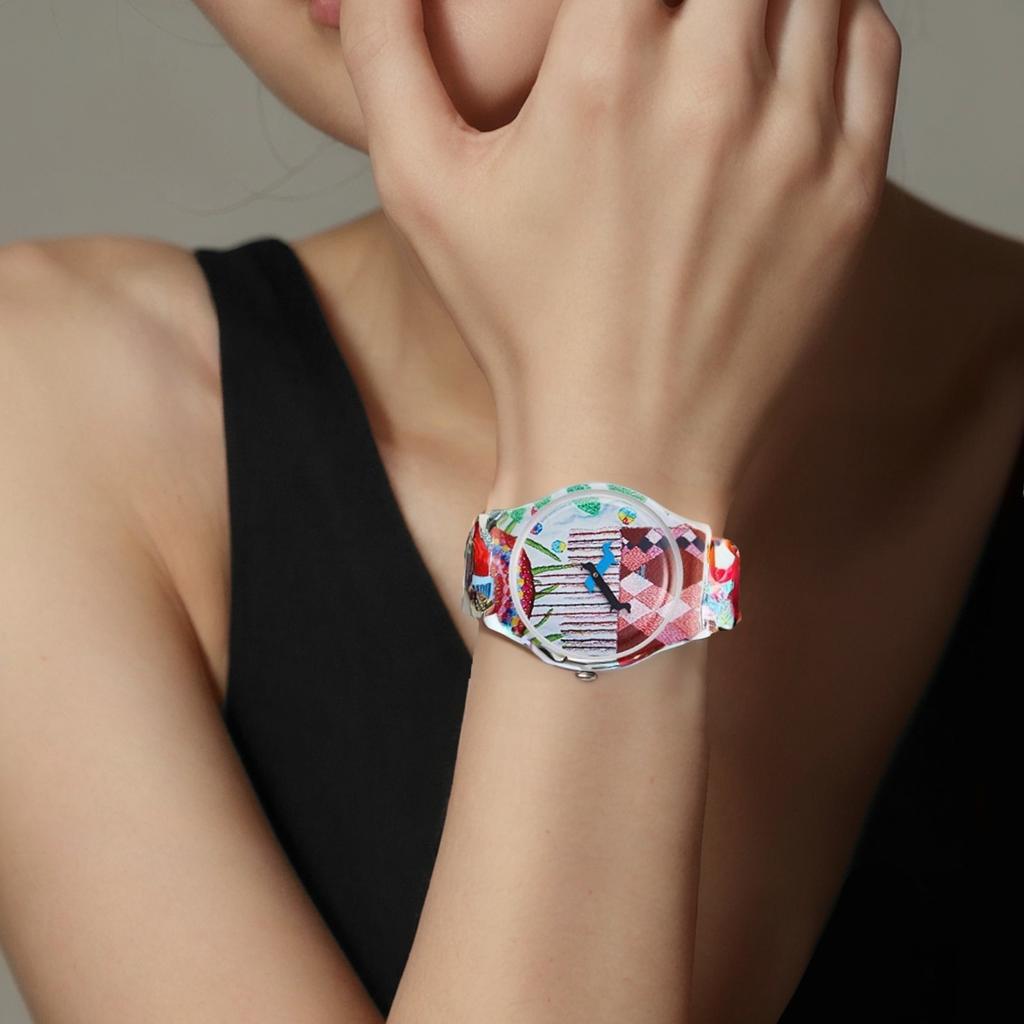 Swatch Unisex 47.4mm Watch SUOZ240S SUOZ240S