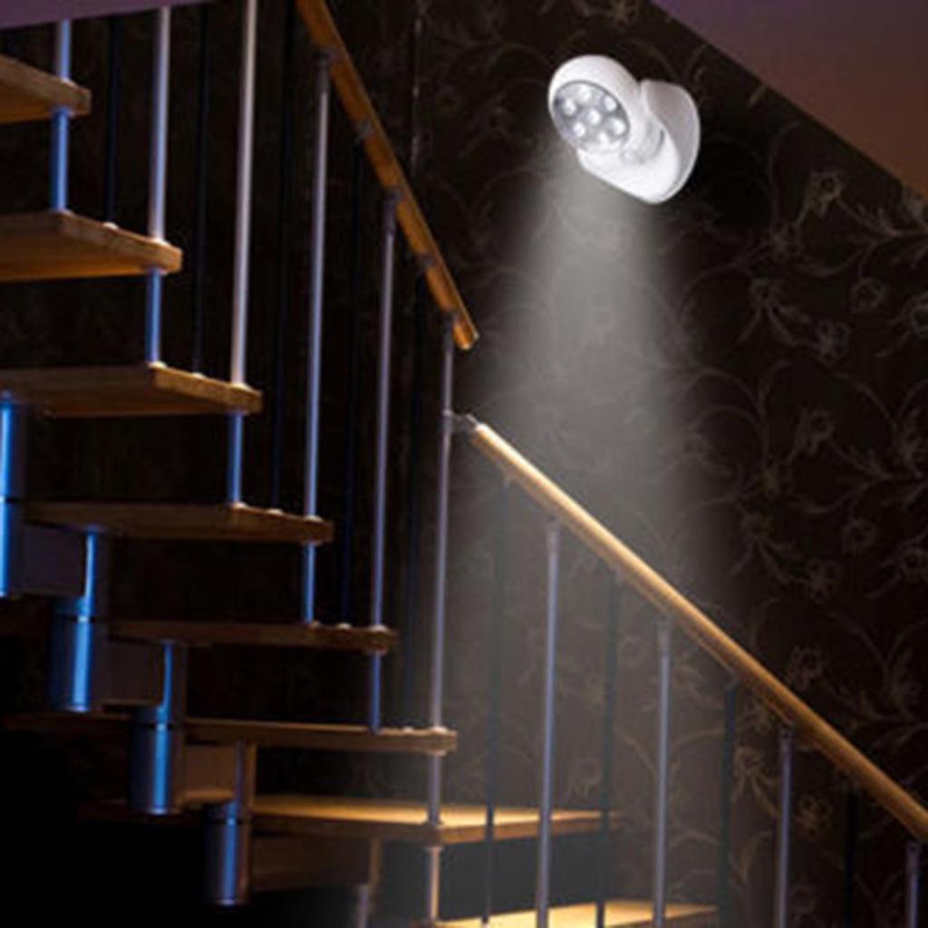 Buy 360 Degree Rotation LED Motion Sensor Activated Light Indoor ...