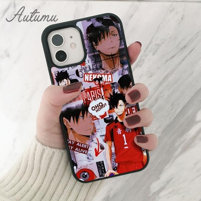 Kozume Kenma Kuroo Tetsurou Telefon Fall für iPhone 11 12 13 14 Pro Max mini X XR XS SE 2020 6S 7 8 Plus Samsung S21 S22 shell
