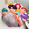 K-Pop Demon Hunters Print Automatic Umbrella, 8 Rib Iron Frame, Plastic Handle, Suitable for Outdoor Travel &Daily , Ideal Gift