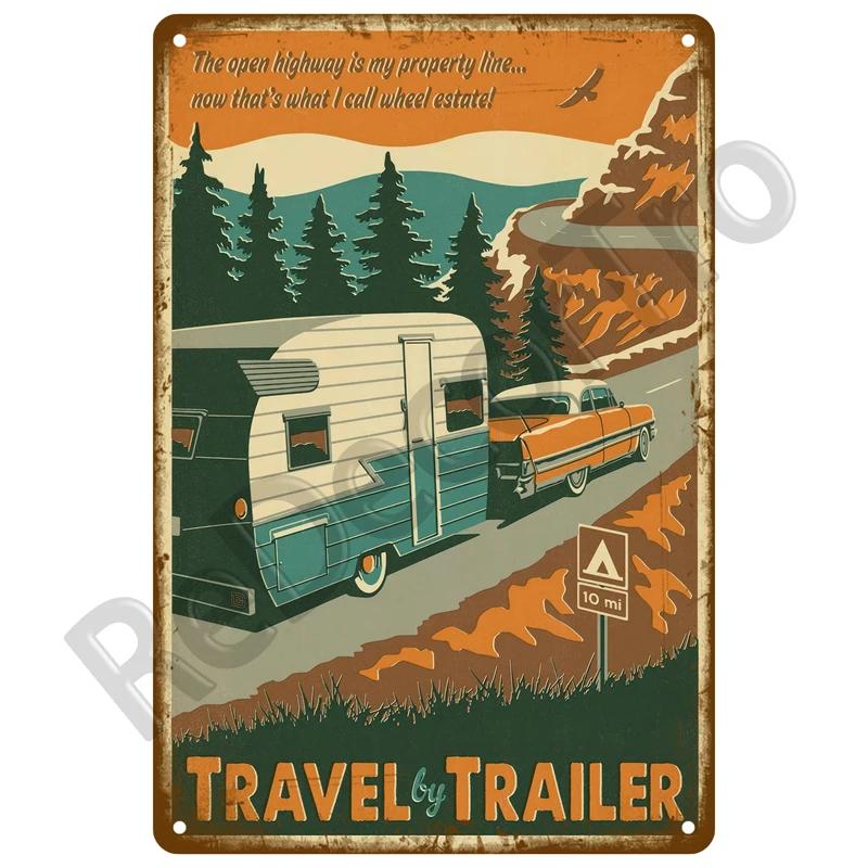 Plaque Metal Sign Beach House Seaside Decorative Plate Vintage Summer Metal Wall Sign Beach Decor For Beach Bar Beach Tin Sign