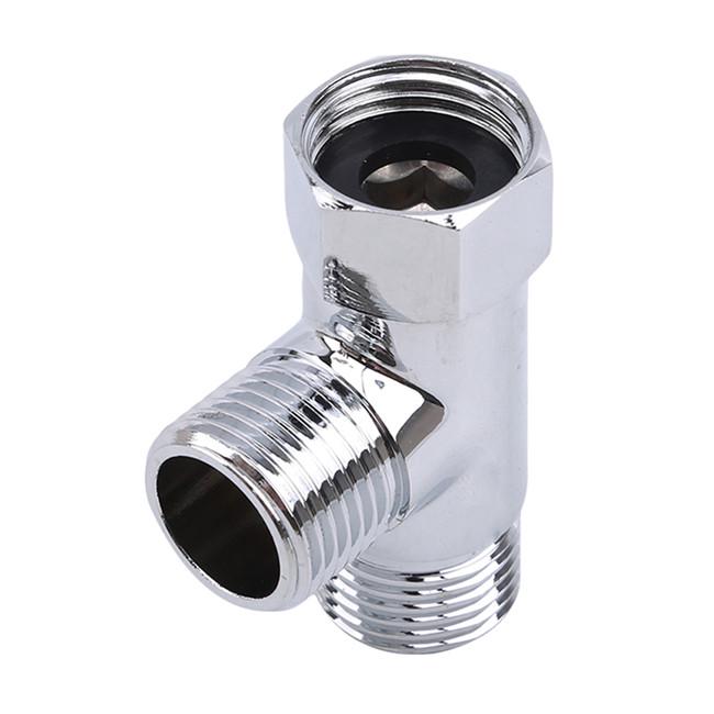 Buy 3 Way Shower Arm Diverter Adapter Toilet Angle Valve Sprayer Shower