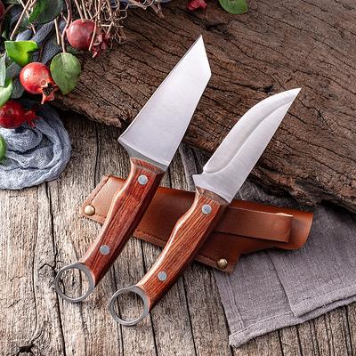 Stainless Steel Bone Knife Butcher Knife Kitchen Meat Knife Outdoor Camping Knife