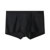 Plus-size Men's Summer Thin Ice Silk Graphene Antibacterial Crotch Non-mark Flat Angle Briefs