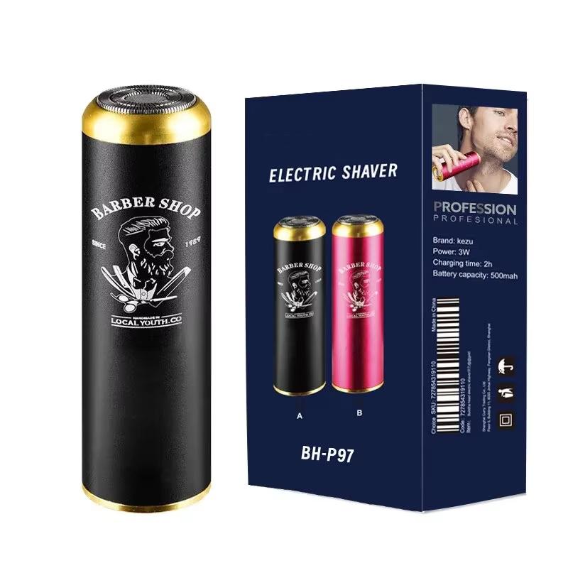 Electric Shaver Men'S Travel Car Aluminum Alloy Mini Shaving Shaver Portable Electric Shaver Mini Stainless Steel Sharp Razor