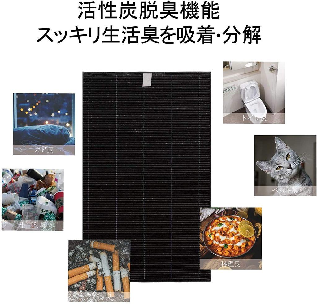 FLN Dust Collection Filter for Humidifying Air Purifier with 1 piece FZ-AX70HF (Compatible KC-700Y4, KC-70E8, KC-A70, KI-AX70) -