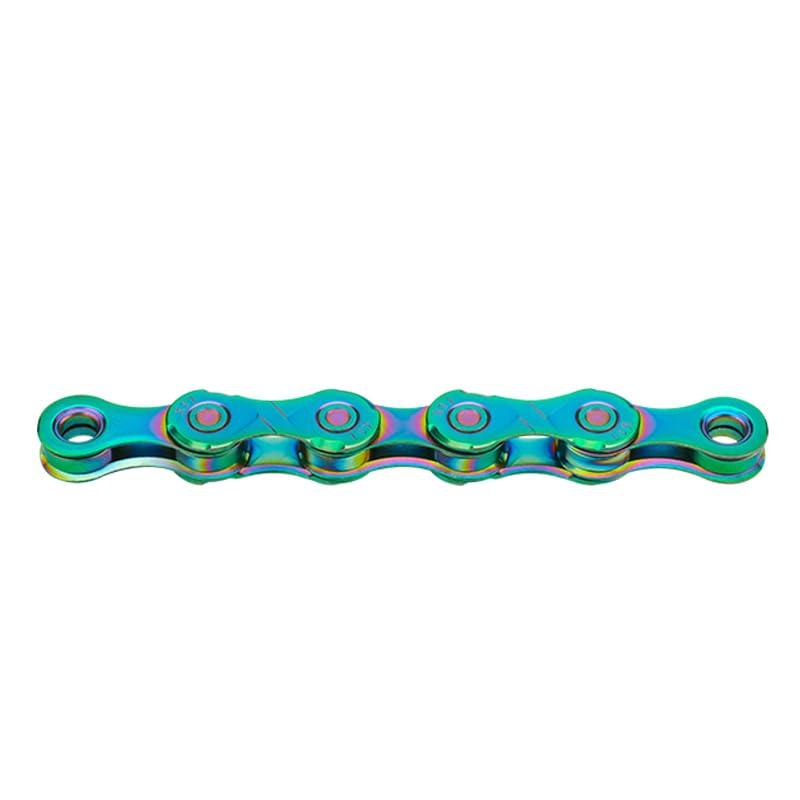 

KMC X11 AURORA GREEN 118 link Aurora Green 11 speed bicycle chain KMC-X11-A.GRN