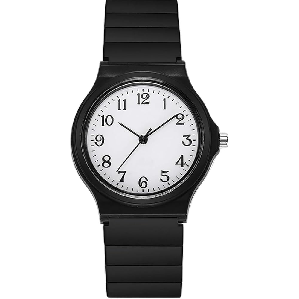 ALLVD Casual Fashion Quartz Watch Waterproof Lightweight for Boys and Girls