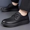 2026 New Fashionable Flats Men's Lace - Up Casual Shoes Outdoor Anti-Slip Walking Shoe Lightweight and Comfortable Dress Shoes