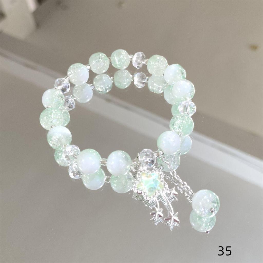 Mori Style Starry Sky Crystal Butterfly Bracelet - Elegant, Versatile Fairy Design for Women and Best Friends