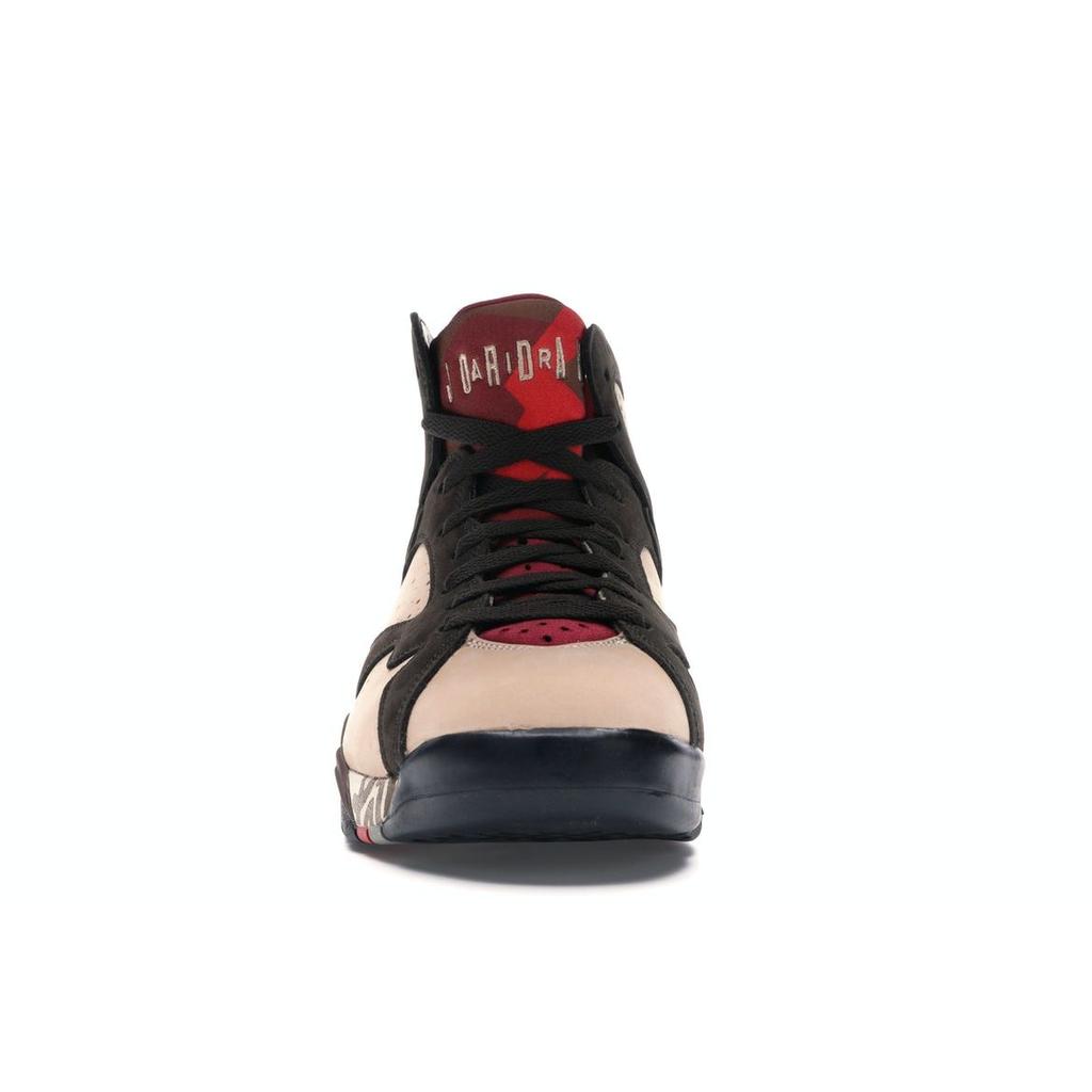 Patta X Air Jordan 7 Retro OG SP Shimmer Men Sneakers Brown Mahogany-Mink-Velvet-Brown-Tough-Red AT3375-200