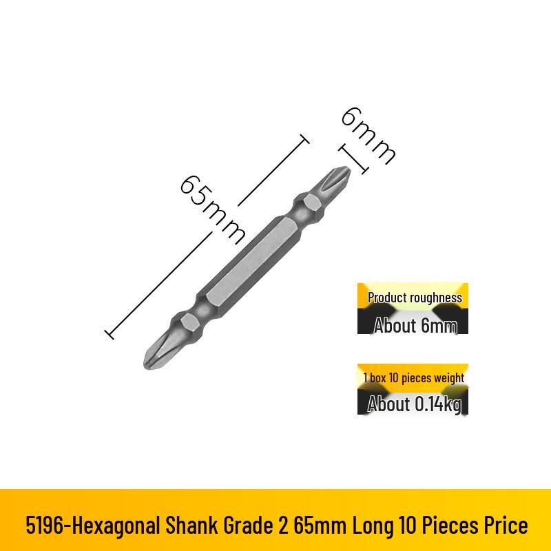 Phillips S2 Alloy Steel Magnetic High Hardness Screwdriver Bit for Electric Hand Drill and Air Wrench