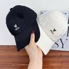 New Hole Letter Multi-color Love Embroidered Baseball Cap for Men and Women, Spring and Summer Face Small Versatile Cap