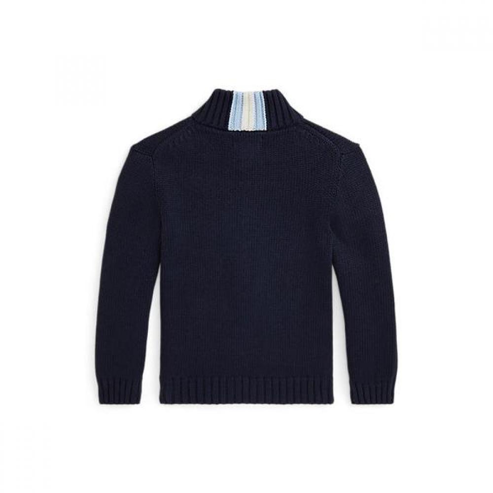 Polo Kids Boys Cotton Full Zip Sweater 2 7 Cwposweb6820541410