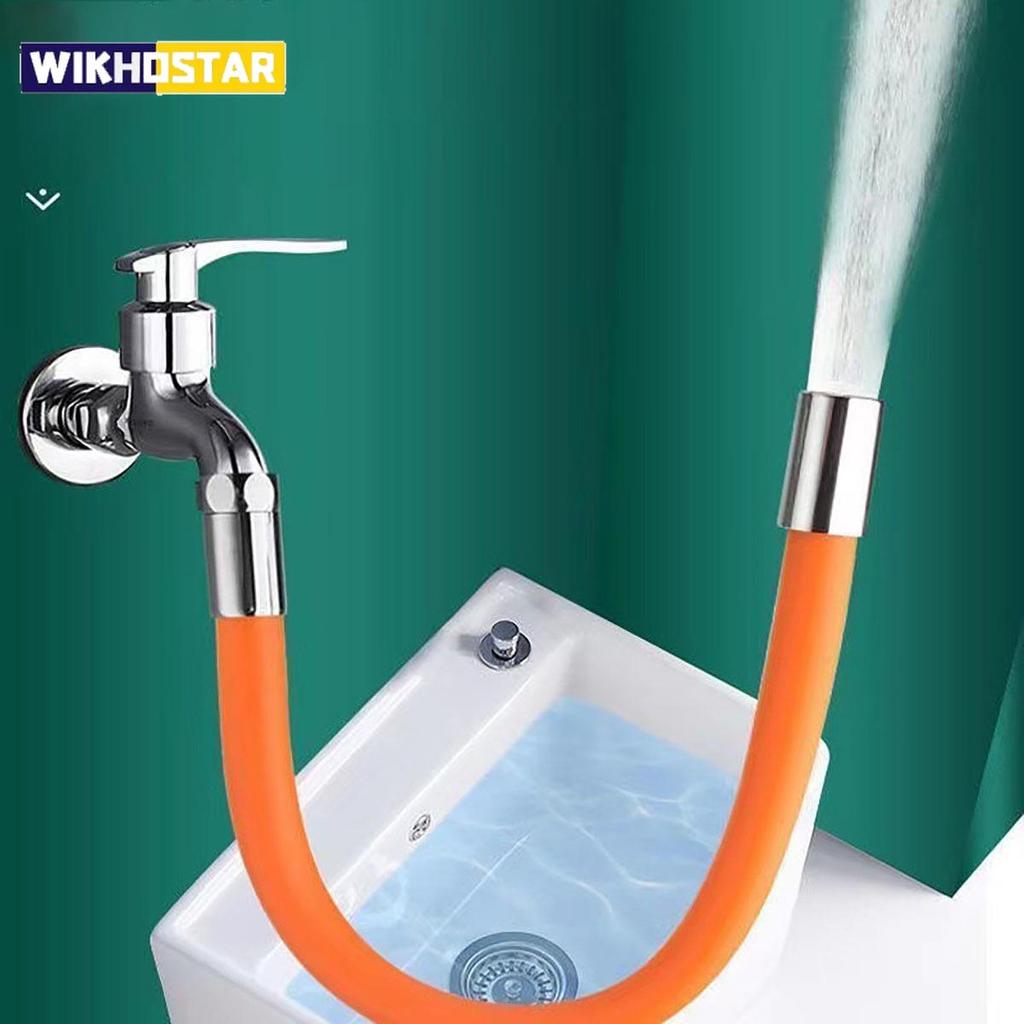 1 pz Tubo di Estensione per Rubinetto dell'Acqua, Tubo dell'Acqua Esteso Universale, Tubo di Estensione Anti-Schizzi