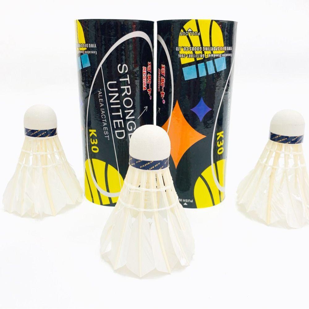 High Speed White Shuttlecock Practice Ball Badminton Training Ball Badminton  Sports Equipments
