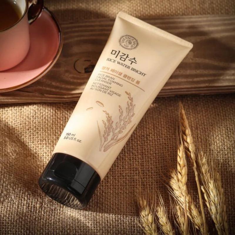 THE FACE SHOP Rice Water Bright Facial Foaming Cleanser 150ml