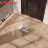 Cartoon Animal Pvc Door Mat With Waterwashable Surface For Home Entrance