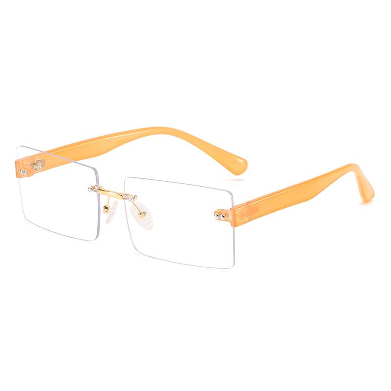 Square Sunglasses, Square Glasses, Personalized Rivet Jelly Sunglasses For Women