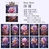 20pcs/lot Memo Pads Material Paper Thorn bushes and flower clusters Junk Journal Scrapbooking  Retro Background Decoration Paper
