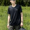 Columbia Solid Quick-Dry Sports Crew Neck Breathable T-Shirt Unisex tops Black AE1419-010
