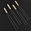 Stainless Steel U-Shaped Grill Roast Double Prong BBQ Stick Barbecue Skewer BBQ Skewer Cooking Tool
