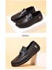 Men's Genuine Leather Cowhide Loafers - Casual Slip-On Moccasins, European Style