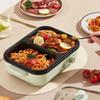 Dual Temperature Control Grill Machine Non-Stick Pan Barbecue Machine Multi-Cooker  Home Dormitory