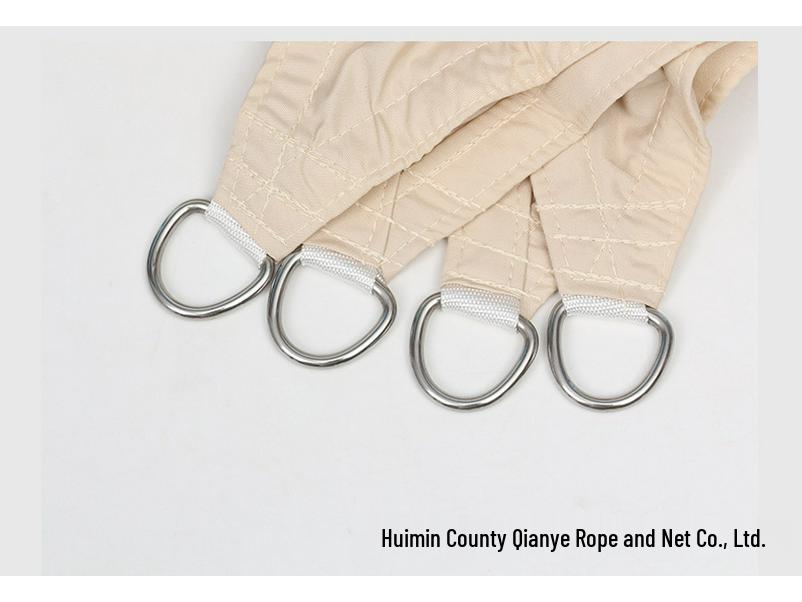 300D Waterproof Outdoor Sunshade Awning, Thickened Polyester Oxford Triangle, Four-Corner Sail