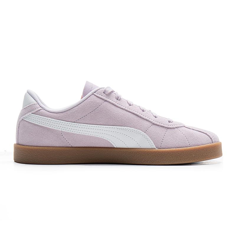 New PUMA Club 2 Low Top Skateboard Shoes Women's Light Purple 397444-12