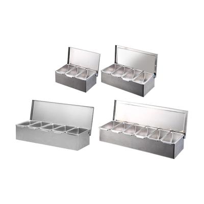 Edelstahl Gewürzspender Gewürzgläser mit Deckel Gewürzbehälter Gewürzbar für Party Outdoor Haushalt BBQ