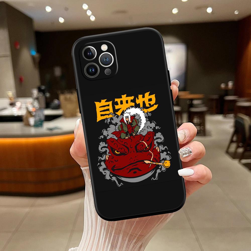 RA22 NARUTO Jiraiya New High-End Shell Phone Case for iPhone 16 15 14 13 12 Pro Max Plus Mini