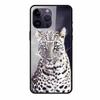 Phone Case for Apple Iphone 15 Pro 15 Plus Tempered Glass Hard Back Cover for Iphone 15 Pro Max Iphone15 Wolf  Lion Funda Capa