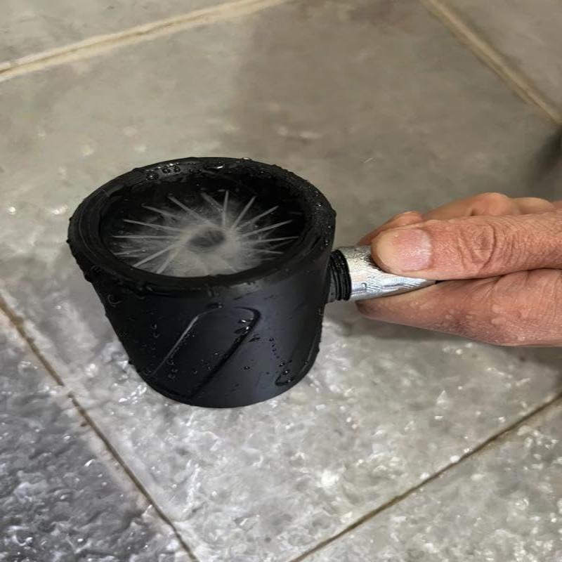 Upgraded Men Shower Head Water Saving Massage Function Ergonomic Handheld Design for Home Dorm Bathroom