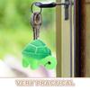 Lurrose Plush Turtle Cute Cartoon Lightweight and Animal Gift 3-Piece Keychain, Design, Portable, Ornament, Accessory, Bag, Key,