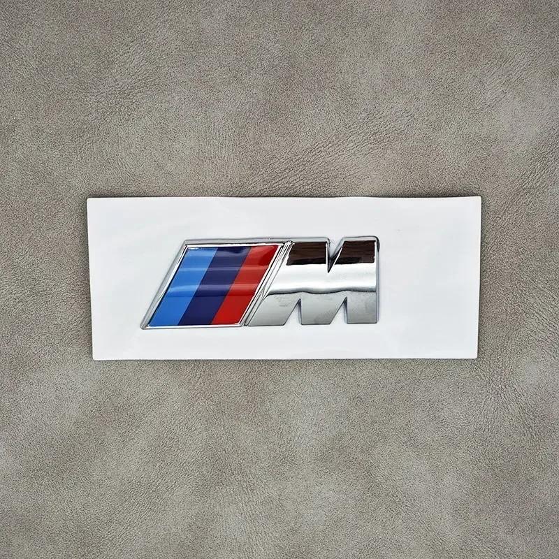 

NEW Car Fender Side Emblem Rear Trunk Badge M Logo Sticker For BMW M M3 M5 M6 X3 E46 E90 F30 G20 E36 E34 X6 G20 G30 Accessories 4.5x1.5cm