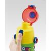 Skater Children's Stainless Steel Water Bottle, Direct Drinking, 480ml, Pokemon Pikachu, Child-friendly Lightweight Type, For Boys, Cold Storage Only,