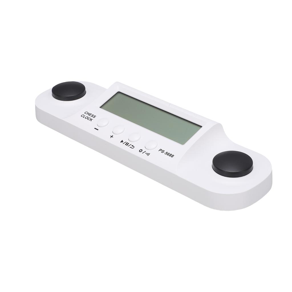 Chess Timer Digital Game Countdown Stopwatch Portable Clock for Chess with LCD Display Travel Friendly for Tournaments Training